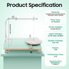 RocoReny Foam Cutting Machine, 100-240V AC Hot Wire Cutter Table,