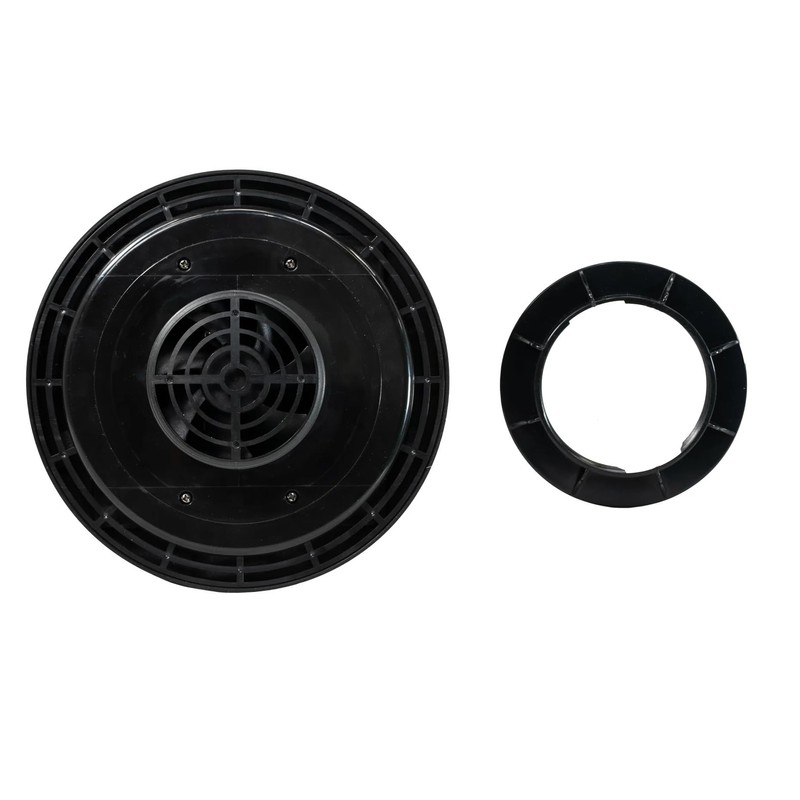 Quietcool UTF-SLR-03 Solar Utility Fan - Perfect for Backyard Sheds,