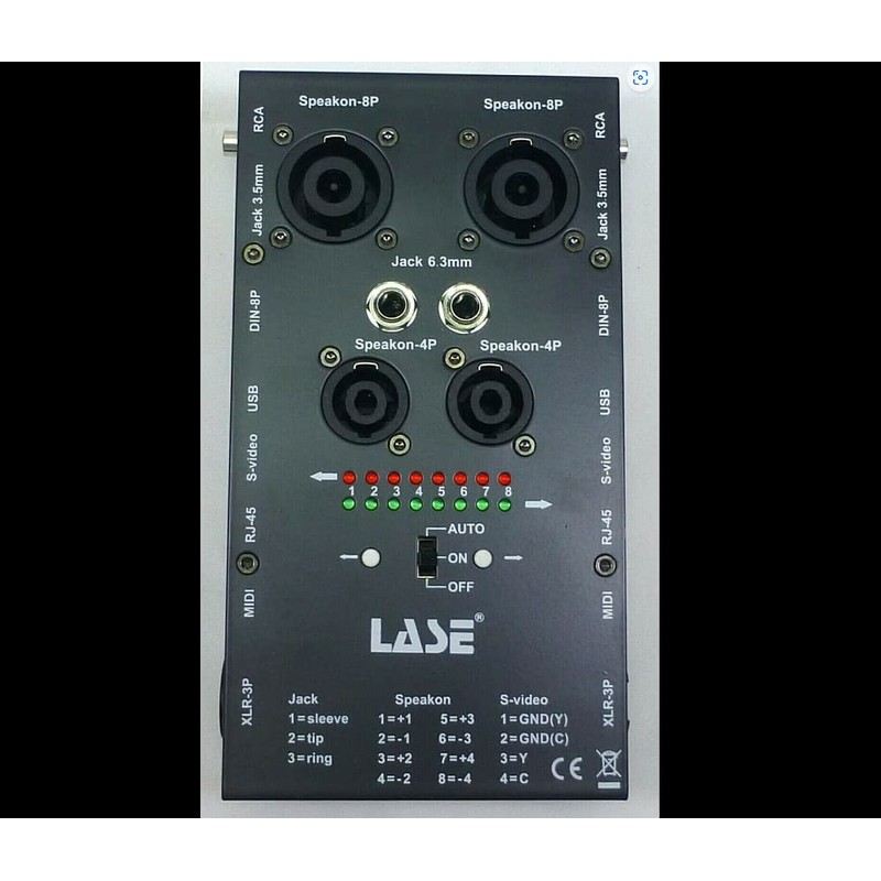 LASE Pro-Audio 11 in 1 Multi-Cable Tester for Testing Most