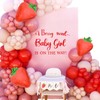 A Berry Sweet Girl is On The Way Decal Sign
