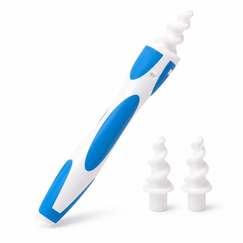 Silicone Spiral Ear Cleaning Tool for Personal Care – Washable