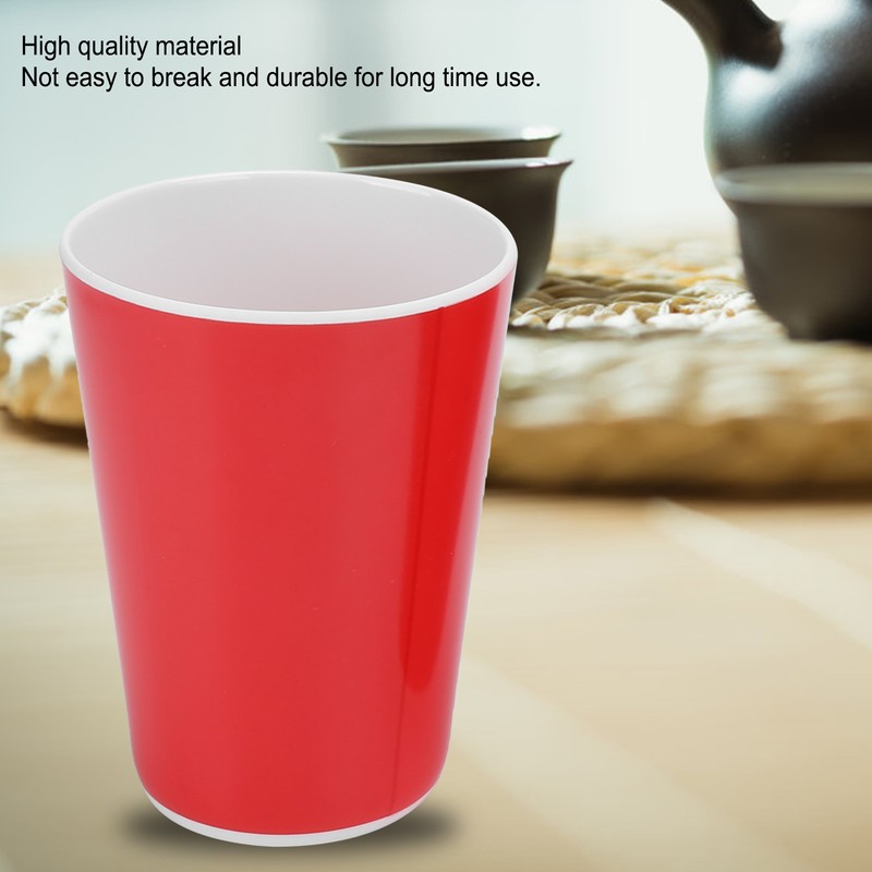 4PCS Imitation Ceramic Water Cup Drinking Mug for Office Home