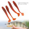 50 Pcs 5cm Fishing Lures, Fishing Baits Soft Plastic Fishing