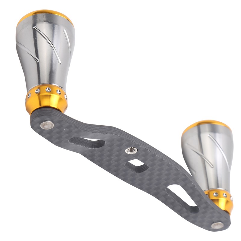 85MM Fishing Reel Handle Grip Carbon Metal Baitcasting Reel Left