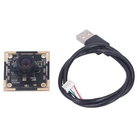 YDuupxe 3-Piece USB Camera Module OV9732 Photosensitive Chip 100 Degree Viewing Angle 1MP Pixel Camera Module with High Resolution Lens and a Resolution of 1280 x 720, Plug and Play