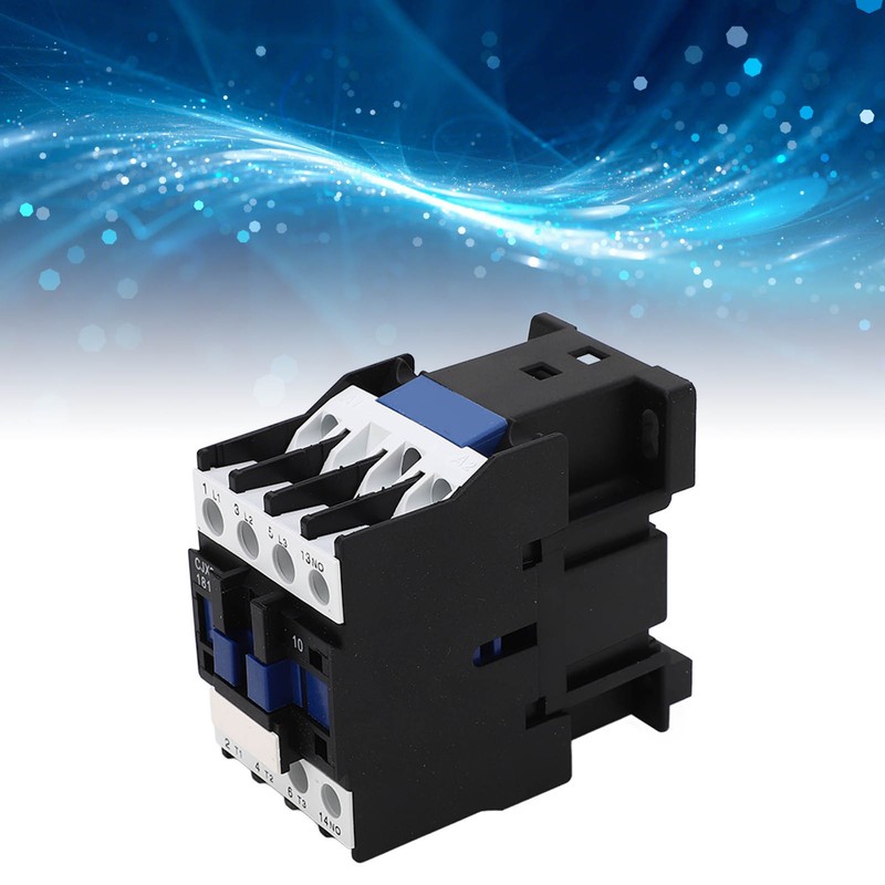 AC Contactor 18A 3 Pole Normally Open Silver Contact DIN