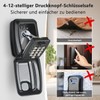 Key Safe with Number Code, Key Safe Outdoor Waterproof Key