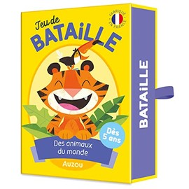 Cartes à jouer Auzou - jeu de bataille