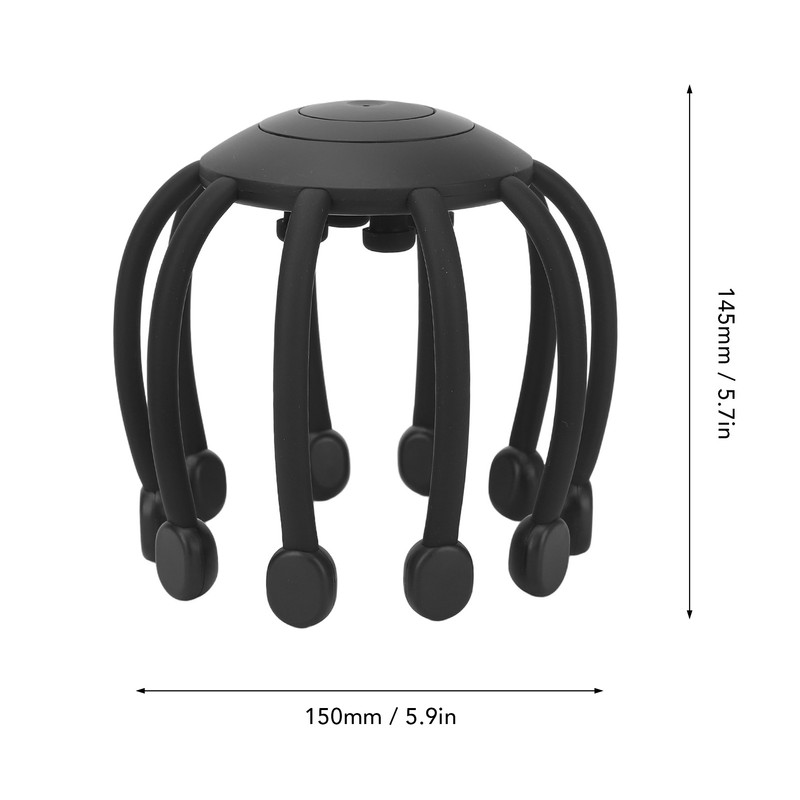 Multi Dimensional Head Massager 5 Mode 10 Strength Leves Electric