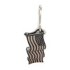 Bravo Bells - US Flag Zipper Pull - Made in