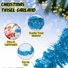 Ice Blue Christmas Garland 2M - Thick and Thin Xmas
