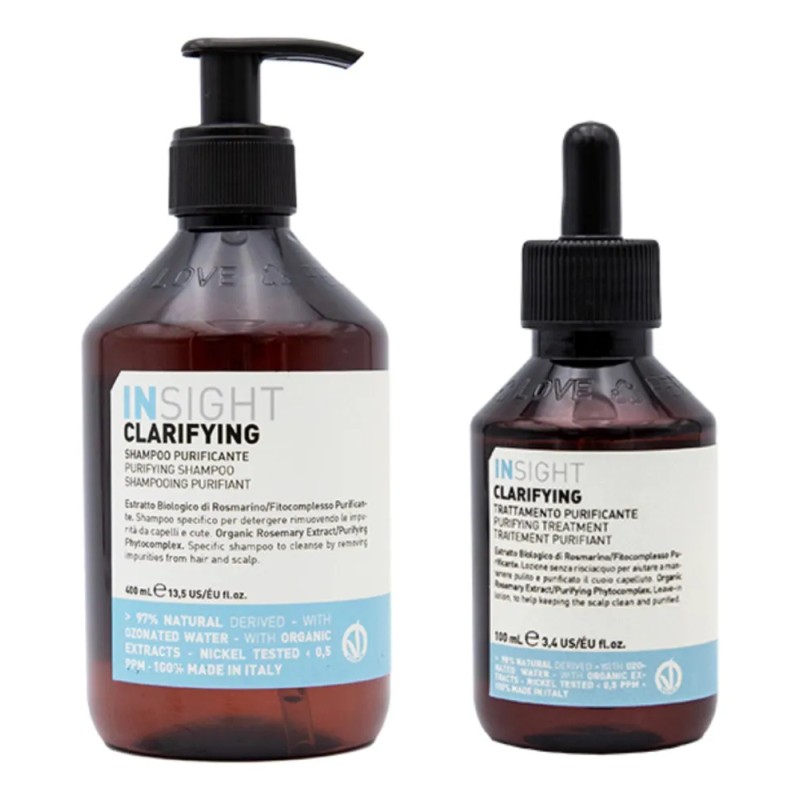 Insight Clarifying Shampoo 400m & Tratamiento 100m Anticaspa