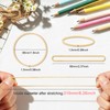1100Pcs Rubber Bands Size #16 Rubberbands Light Brown Elastics Rubber
