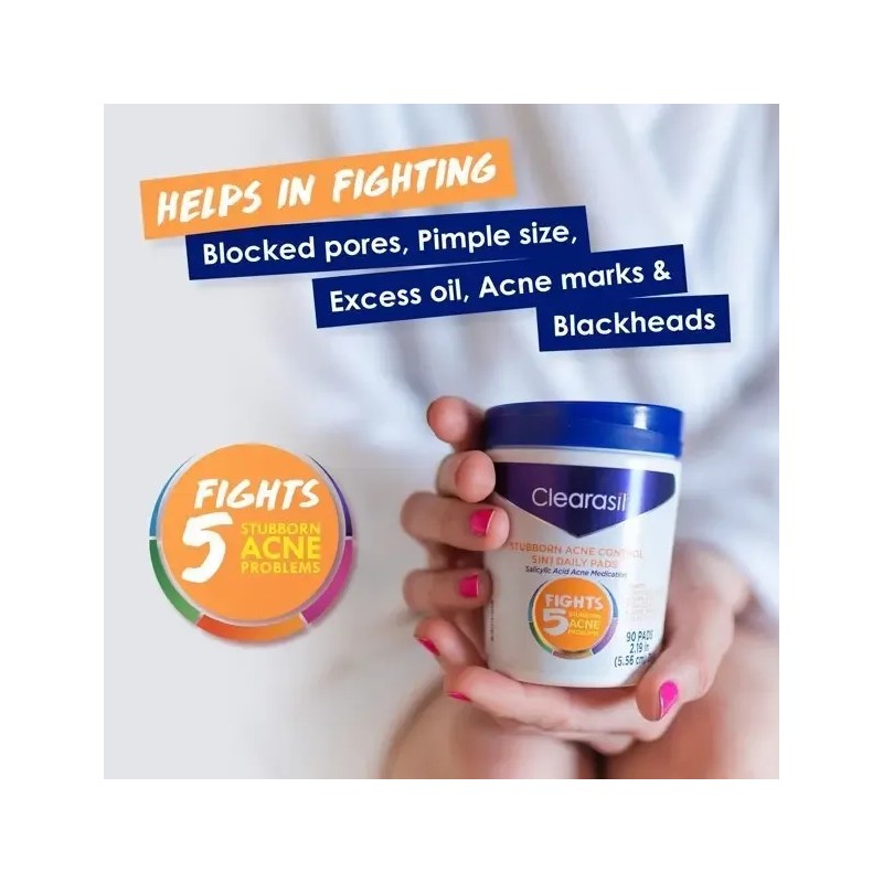 Clearasil Parches Para Control De Acne 90 Pzas.
