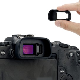 KIWIFOTOS Camera Extended Eyecup Eyepiece Compatible with Canon EOS R8 RP Camera, RP R8 Viewfinder Protector Accessory