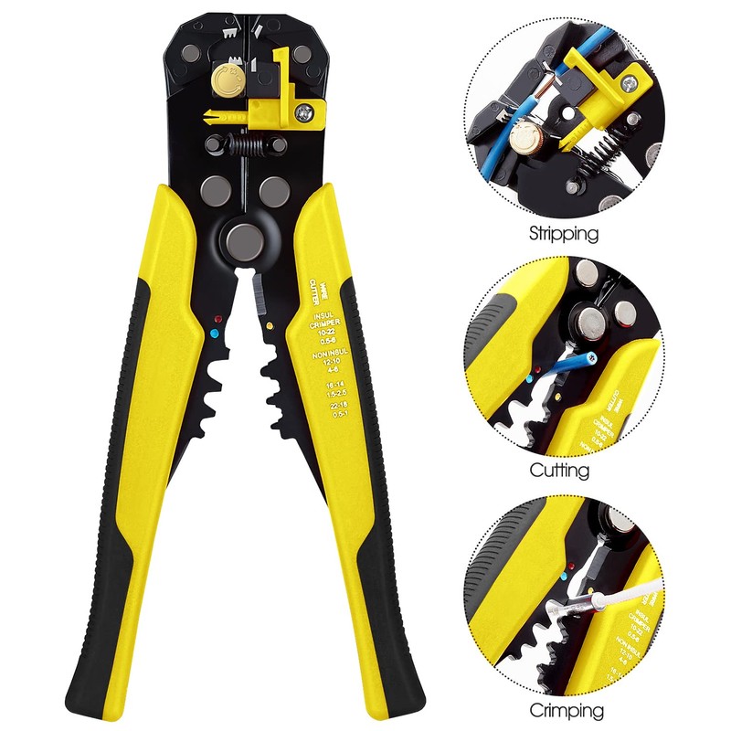 Crimping Tool – Electrical Wire Crimping Tool - Adjusting PVC