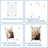 Leoriaie 6 PCS Magnetic Picture Frame for Fridge, 4 x