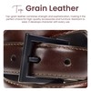 Beep Free 1 1/8” Top Grain Leather Belt 30mm| 100%