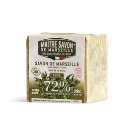 Maître Savon de Marseille Olive Oil Soap 200 g Cosmos Certified