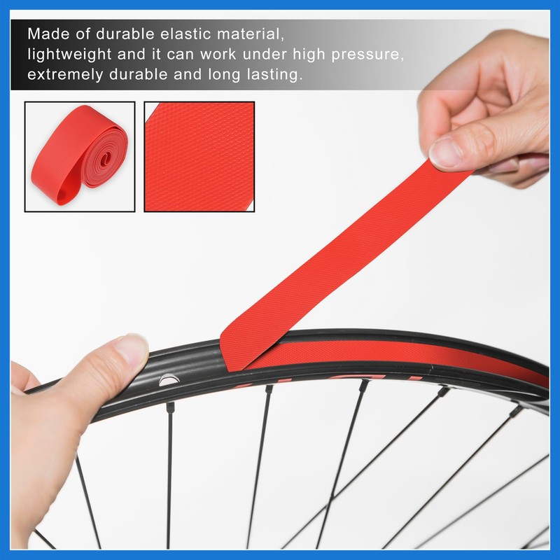 VekAuto 24" Bike Wheel Rim Strip Rim Tape Liner Inner