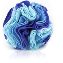 Dog Snuffle Ball, Interactive Dog Toys Ball Dog Brain Stimulating Puzzle Toys for Dogs Enrichment Game Feeding Mat Slow Feeder Stress Relief Toy