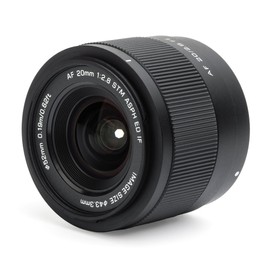 VILTROX 20mm F2.8 Wide-Angle Auto Focus Lens Compatible with Full-Frame Sony E-Mount Mirrorless Cameras Alpha a7cr a7cii a7c a6700 zv-e100 a6600 a6400 a7iv a7iii