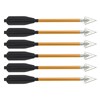 6Pcs Crossbow Arrows Double Screw Fixing Aluminum Alloy Shooting Bow