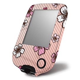 MightySkins Carbon Fiber Skin for Abbott Freestyle Libre 1 & 2 - Cherry Blossom | Protective, Durable Textured Carbon Fiber Finish | Easy to Apply, Remove, and Change Styles | Made in The USA