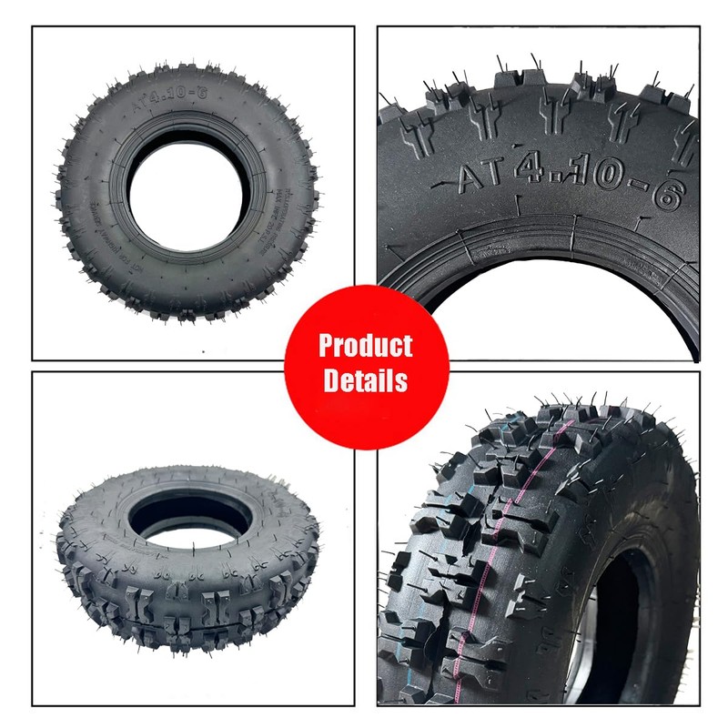 4.10-6 4.10/3.50-6 Tire and Inner Tube