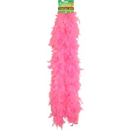 RED FEATHER BOA 150CM