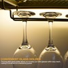 W2 Liquor Bottles Bar Shelves Wall Mounted with LED Lighting