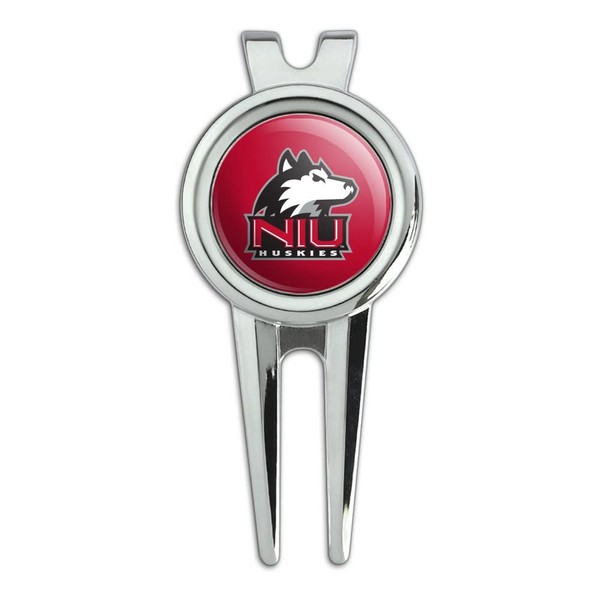 GRAPHICS & MORE Northern Illinois University Primary Logo Golf Divot