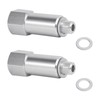2 PCS Coolant Water Temperature Sensor Adapter Compatible with LS