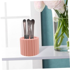 Healeved Cosmetic Brush Holder Rotating Design Capacity Makeup Organizer for Vanity for Brushes and Accessories for Stylish Desk Decor