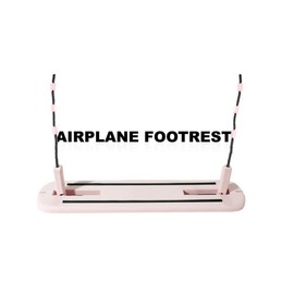 Airplane Travel Footrest, Portable, carryon Foot Rest Offers Economy Class Comfort for Legs and feet. Height Adjustable. Helps Prevent Leg Cramps, Swelling and Back Problems on Long Flights.