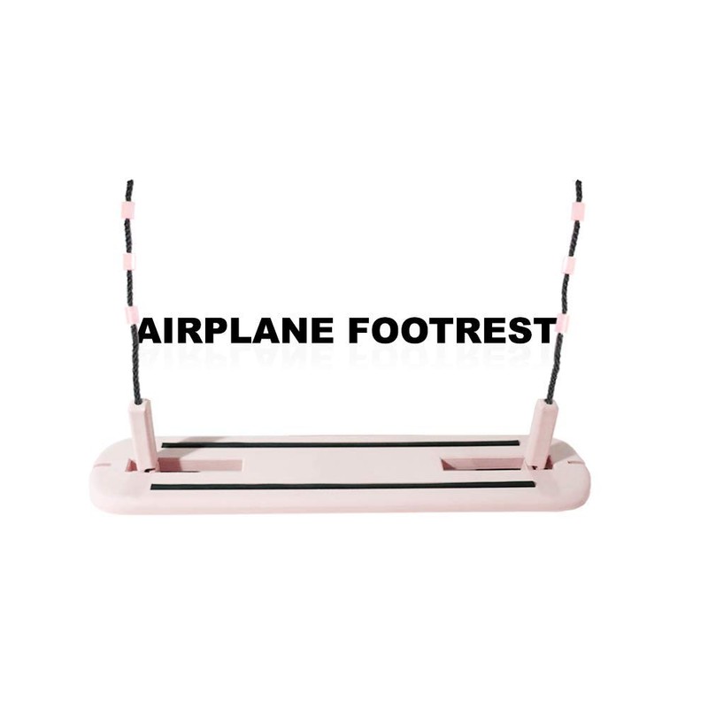Airplane Travel Footrest, Portable, carryon Foot Rest Offers Economy Class