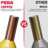 PEBA Ferrule Crimping Tool Kit, 24 Sizes wire Ferrules and