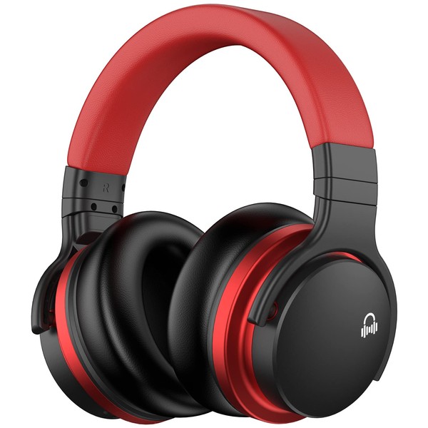 MOVSSOU E7 Active Noise Cancelling Headphones Bluetooth Headphones Wireless Headphones