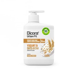 Dicora UrbanFit Jabón de Manos Proteins Yogur & Avena 500 ml