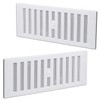 9 x 3 Adjustable Flyscreen Vents White Plastic Internal Vent