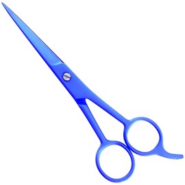 YNR Professional Hairdressing Scissors – Hair Cutting Scissor for Barbers & Salon, Stainless Steel Hair Scissors for Men, Women & Children | (Blue) 6 Inches