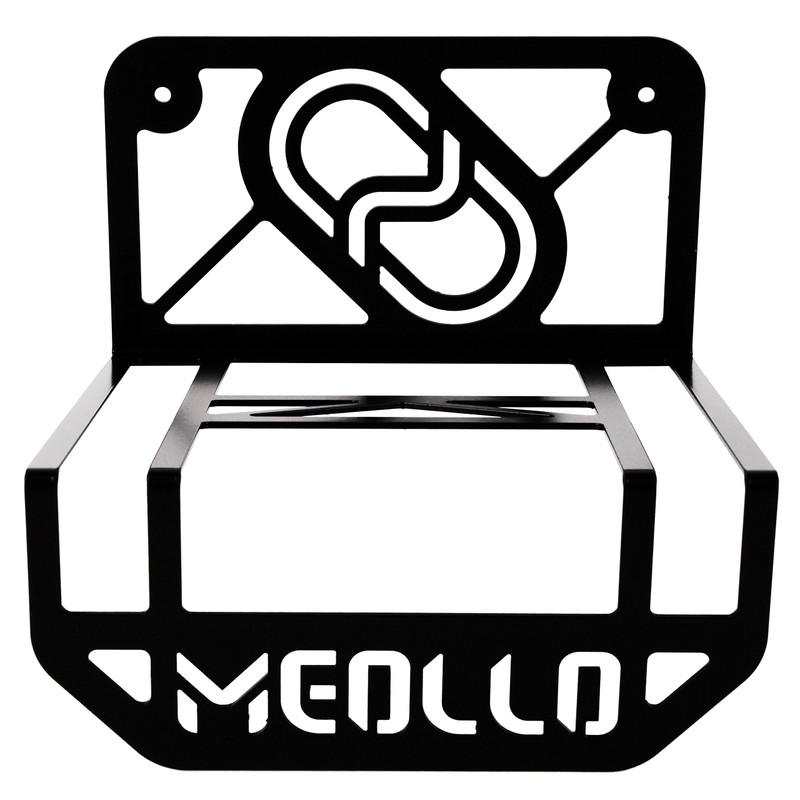 MEOLLO Roller Skates Wall Mount (100% Steel) (Black)