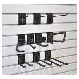 Slatwall Storage Variety 10-Hook Accessory Kit