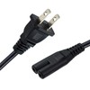 TV Power Cord Cable for TCL Roku Smart LED LCD