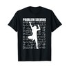 Problem Solving Bouldering Climbing Women Rock Climber T-Shirt