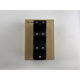 Kia Forte 2019 to 2024 Driver Door Power Window Switch Black ONE TOUCH DOWN ONLY