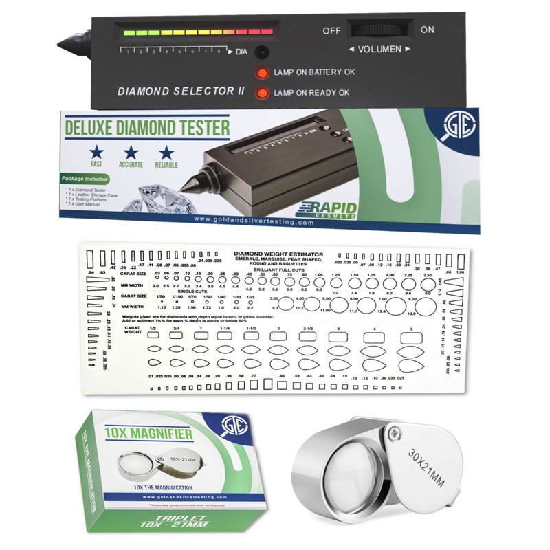 GTE Diamond Analyzer Diamond Tester Selector Gemstone Testing Kit Digital