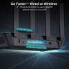 AC2100 WiFi Router: High-Speed 2100Mbps, Long-Range 3000 Sq. Ft. Coverage,