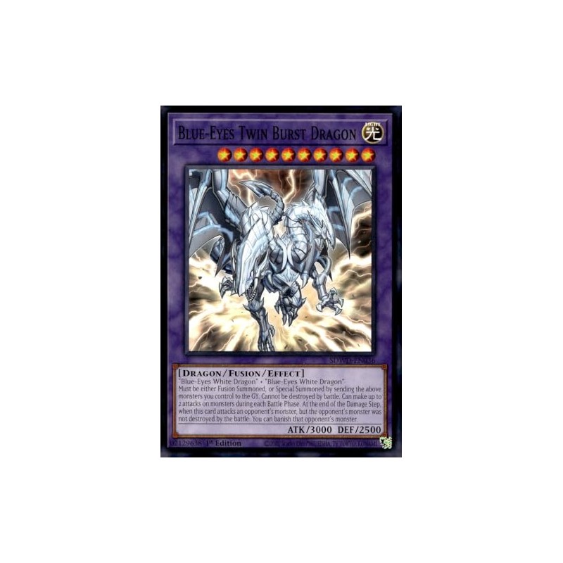 Blue-Eyes Twin Burst Dragon - SDWD-EN036 - Common - 1st