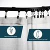 Binario per Tende a Soffitto Curvo Staffe Pieghevole per Binario